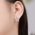 Cute Zirconia Bow Stud Earring 40200414