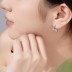 Cute Zirconia Bow Stud Earring 40200414