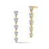 Waterdrop Zirconia Tassel Party Stud Earring 40200418