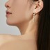 Waterdrop Zirconia Tassel Party Stud Earring 40200418