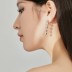 Waterdrop Zirconia Tassel Party Stud Earring 40200418