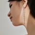 Waterdrop Zirconia Tassel Party Stud Earring 40200419