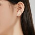 Minimalist Zirconia Stud Earring 40200420