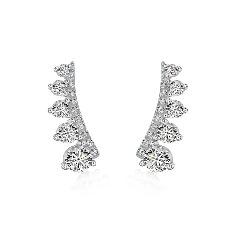 Minimalist Zirconia Stud Earring 40200420