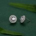 Classical Round Zirconia Stud Earring 40200428