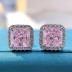 8A Square Zirconia Stud Earring 40200429