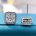 8A Square Zirconia Stud Earring 40200429