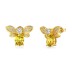 Zirconia Bee Stud Earring 40200435