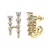 Waterdrop Zirconia Stud Earring 40200440