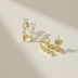 Waterdrop Zirconia Stud Earring 40200440