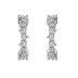 C Shape Zirconia Stud Earring 40200441