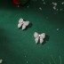 Lovely Bow Zirconia Stud Earring 40200501