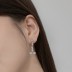 Lovely Bow Zirconia Tassel Stud Earring 40200502