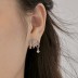 Geometric Layers Star Zirconia Stud Earring 40200504