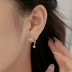 Geometric Layers Star Zirconia Stud Earring 40200504