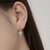 Star Moon Zirconia Stud Earring 40200510