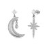 Star Moon Zirconia Stud Earring 40200510