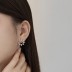 Waterdrop Zirconia Flower Stud Earring 40200511