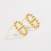 Polished Round Beads Stud Earring 40400034