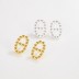 Polished Round Beads Stud Earring 40400034