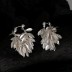 Vintage Hula Skirt Leaves Stud Earring 40400035