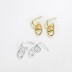 Geometric Linked Chain Stud Earring 40400042