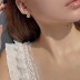 Geometric Folds Stud Earring 40400043