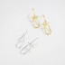 Geometric Rectangle Stud Earring 40400046