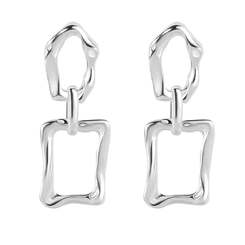 Geometric Irregular Shape Stud Earring 40400048