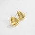 Geometric Shells Stud Earring 40400050