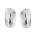 Geometric Polished Pearl Stud Earring 40400057