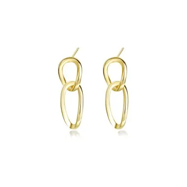 Fashion Link Chain Stud Earring 40400062