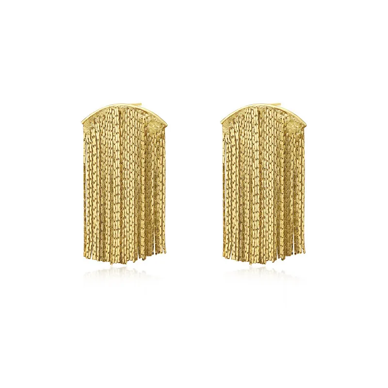 Vintage Chains Tassel Stud Earring 40400063