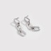 Hollow Leaves C Shape Stud Earring 40400069