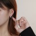 Irregular Wave Shape Stud Earring 40400077