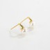 Minimalist Baroque Pearl Stud Earring 40500007