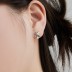 X Letter Pearl Stud Earring 40500011