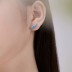 Unique Blue Opal Stud Earring 40700039