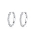 Sparkle Full Zirconia Hoop Earring 60200117