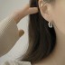 Fashion Letter D Hoop Earring 60200118