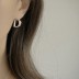 Fashion Letter D Hoop Earring 60200118