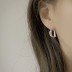 Fashion Letter D Hoop Earring 60200118