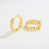 Hollow Link Chain Hoop Earring 60200121