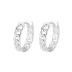 Hollow Link Chain Hoop Earring 60200121