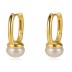 Elegant Pearl Hoop Earring 60200123