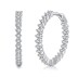 Shiny Zirconia Hoop Earring 60200126