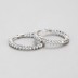 Shiny Zirconia Hoop Earring 60200126