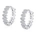 Unique Mariquesa Zirconia Hoop Earring 60200131