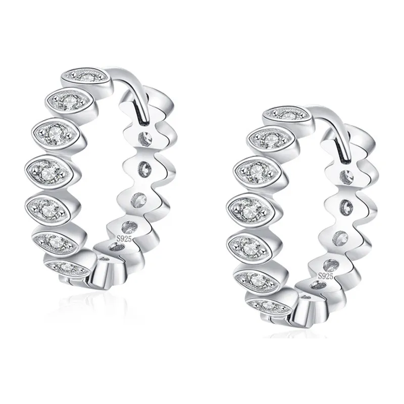 Unique Mariquesa Zirconia Hoop Earring 60200131