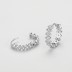 Unique Mariquesa Zirconia Hoop Earring 60200131